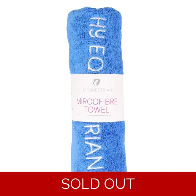 product Image for Hy Equestrian Microfibre Towel  40 x 40cm